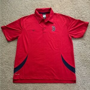 Men’s Nike Dri-fit Boston Red Sox shirt SZ large